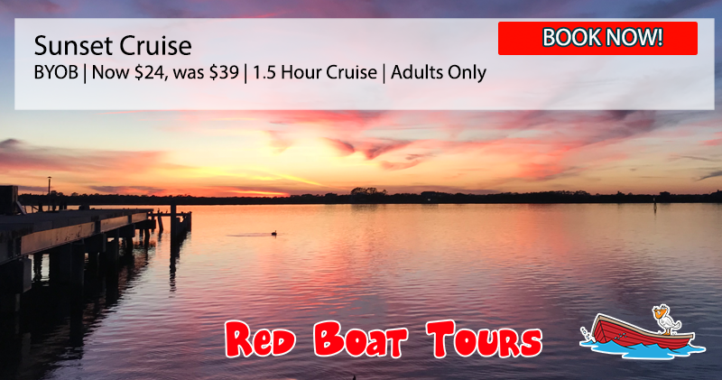 Red Boat Water Tours – Family Friendly Sightseeing & Dolphin Boat Tours ...