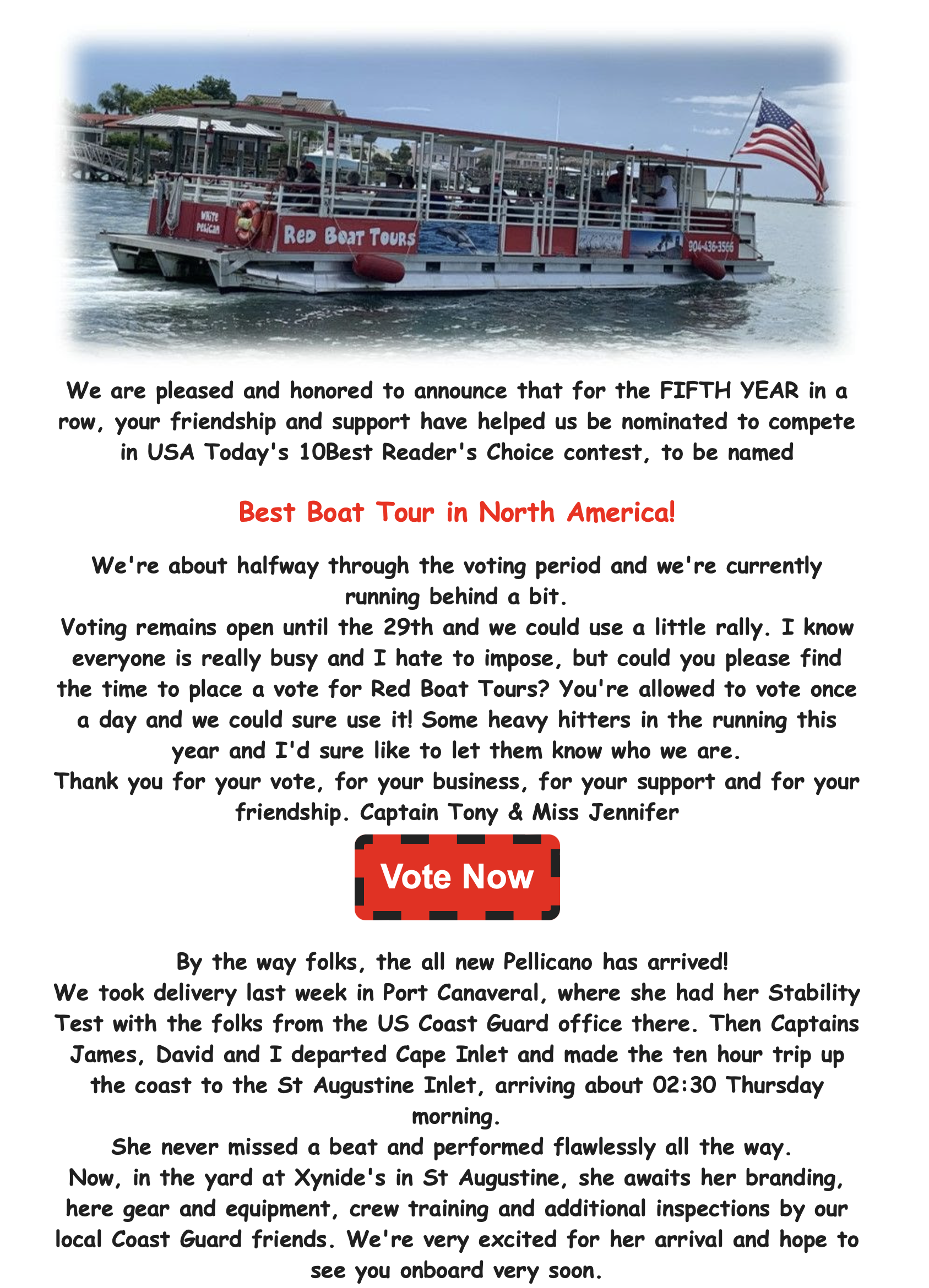 Redboat Voting 2023